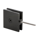GLASS CLAMP - SQUARE WALL MOUNT - 51 X 51 MM - (SGC186)