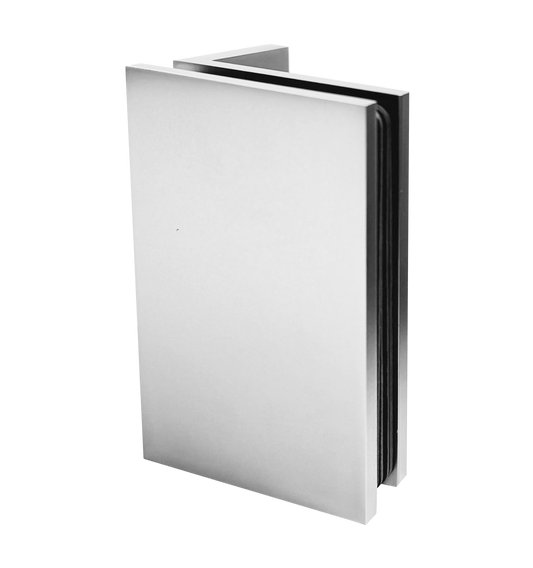 GLASS CLAMP - SQUARE GEN SERIES WALL MOUNT BRACKET 90 DEGREE - (GE90S)