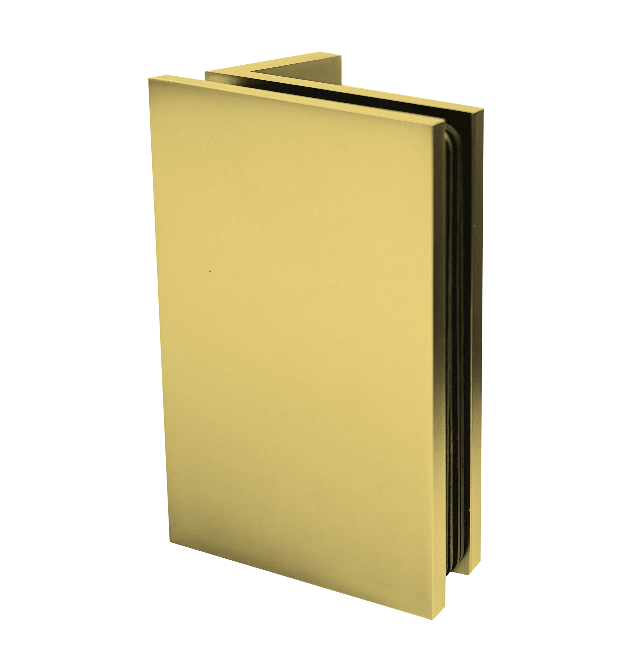 GLASS CLAMP - SQUARE GEN SERIES WALL MOUNT BRACKET 90 DEGREE - (GE90S)