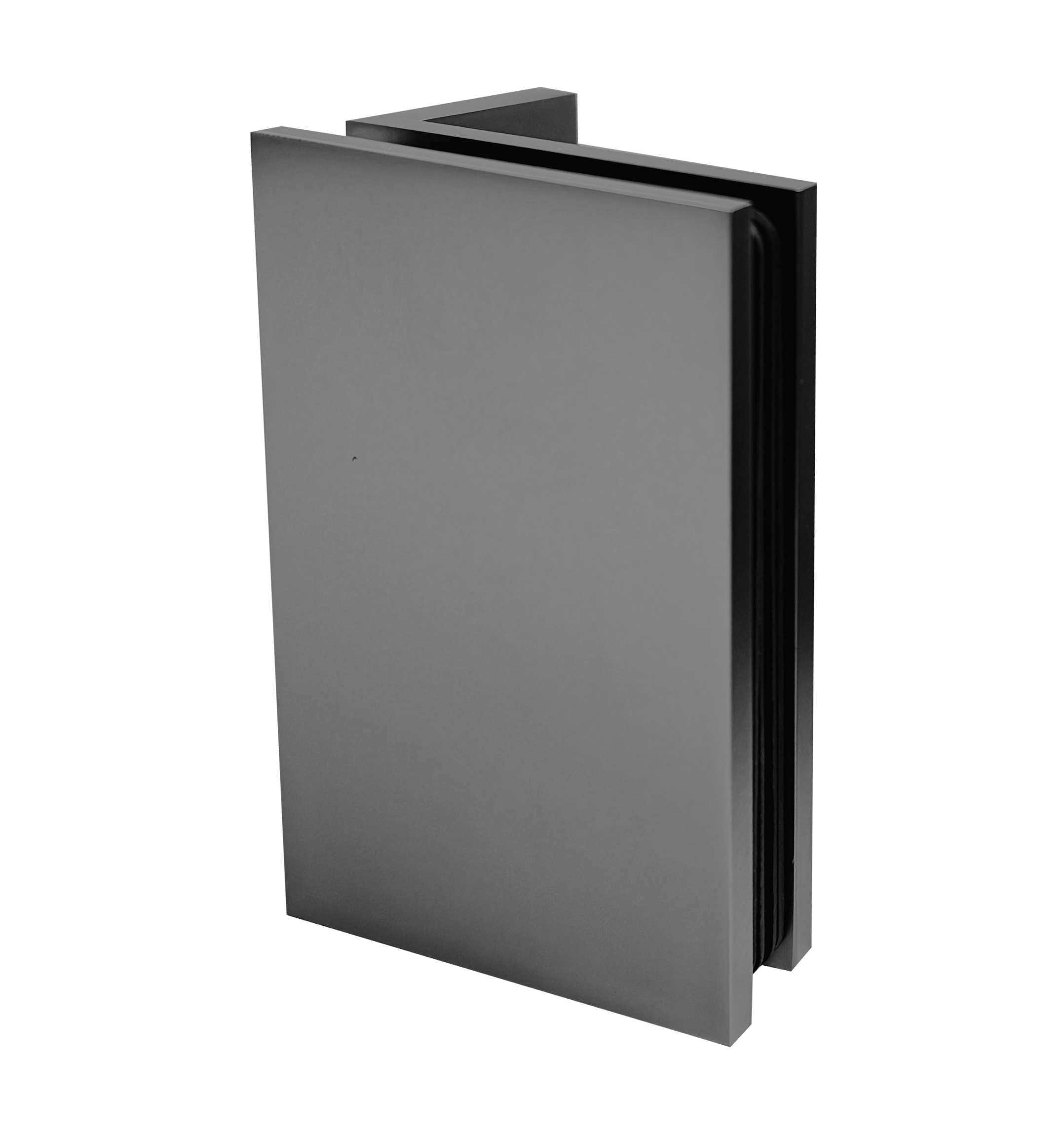 GLASS CLAMP - SQUARE GEN SERIES WALL MOUNT BRACKET 90 DEGREE - (GE90S)