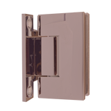 HINGE GIN SERIES - SQUARE WALL MOUNT H-PLATE 90 DEGREES - (GEN037) INCLUDES INSTALLATION HARDWARE