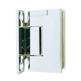 HINGE GIN SERIES - SQUARE WALL MOUNT H-PLATE 90 DEGREES - (GEN037) INCLUDES INSTALLATION HARDWARE