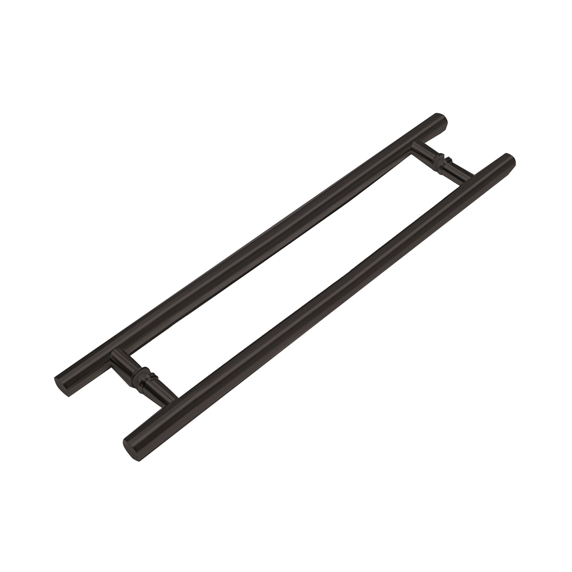 HANDLE - LADDER PULL BACK-TO-BACK W/ 12' CTC HOLE SPACING,TOTAL LENGTH 16'(HLP12X12)