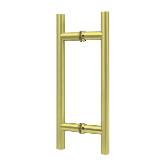HANDLE - LADDER PULL BACK-TO-BACK W/ 8' CTC HOLE SPACING,TOTAL LENGTH 12' -(LP8X8)