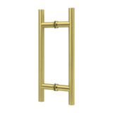 HANDLE - LADDER PULL BACK-TO-BACK W/ 8' CTC HOLE SPACING,TOTAL LENGTH 12' -(HLP8X8)