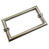 HANDLE - ROUND TUBING MITERED CORNER BACK-TO-BACK 8' - (HMT8X8)