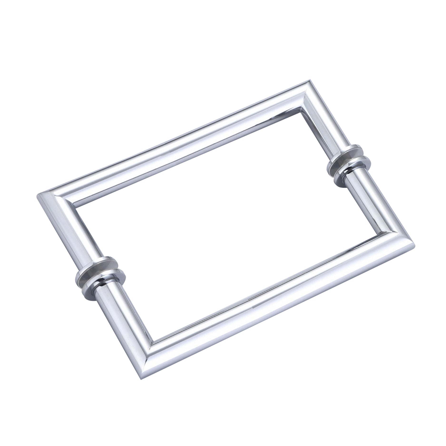 HANDLE - ROUND TUBING MITERED CORNER BACK-TO-BACK 8' - (HMT8X8)