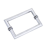 HANDLE - ROUND TUBING MITERED CORNER BACK-TO-BACK 8' - (HMT8X8)