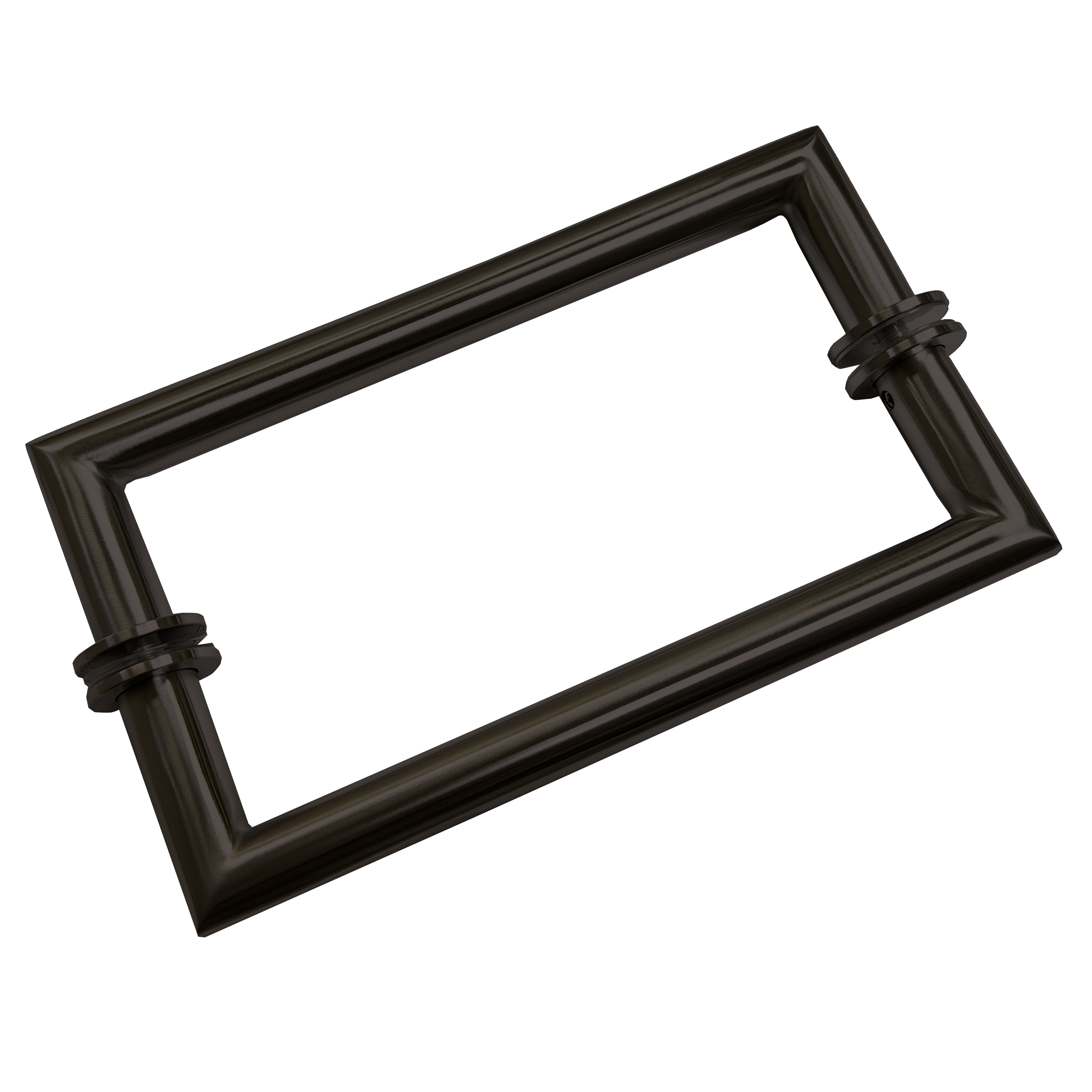 HANDLE - ROUND TUBING MITERED CORNER BACK-TO-BACK 8' - (HMT8X8)