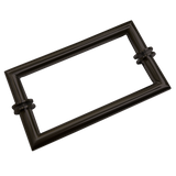 HANDLE - ROUND TUBING MITERED CORNER BACK-TO-BACK 8' - (HMT8X8)