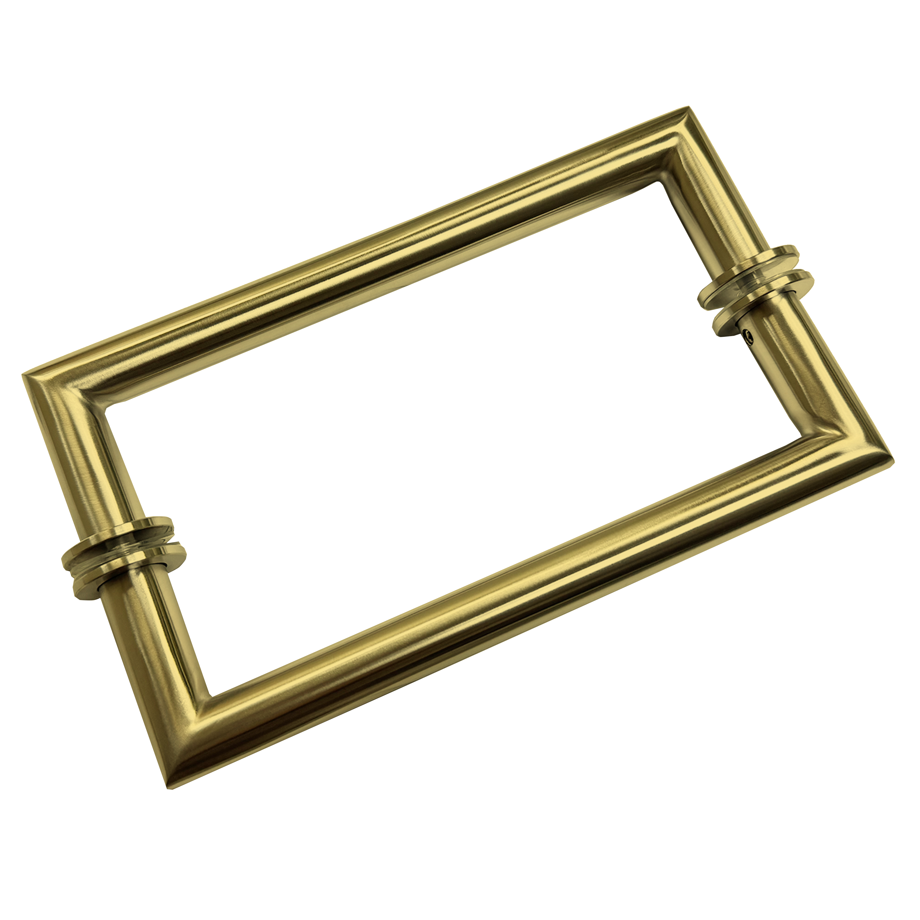 HANDLE - ROUND TUBING MITERED CORNER BACK-TO-BACK 8' - (HMT8X8)
