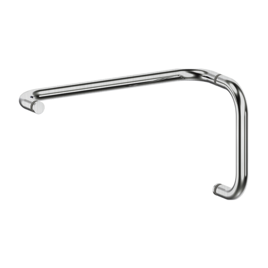 HANDLE & TOWEL BAR COMBO - TUBLAR W/ METAL WASHERS 6' HDL & 18' TB - (BM6X18)