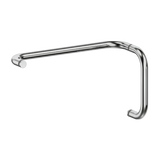 HANDLE & TOWEL BAR COMBO - TUBLAR W/ METAL WASHERS 6' HDL & 18' TB - (HTR6X18)