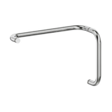 HANDLE & TOWEL BAR COMBO - TUBLAR W/ METAL WASHERS 8' HDL & 18' TB -(HTR8X18)