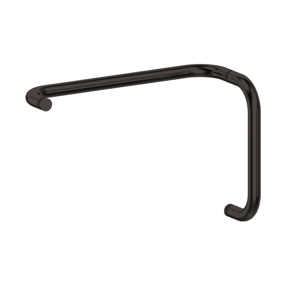 HANDLE & TOWEL BAR COMBO - TUBLAR W/ METAL WASHERS 8' HDL & 18' TB -(HTR8X18)