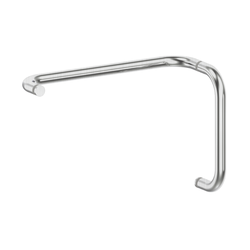 HANDLE & TOWEL BAR COMBO - TUBLAR W/ METAL WASHERS 8' HDL & 18' TB -(HTR8X18)