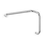 HANDLE & TOWEL BAR COMBO - TUBLAR W/ METAL WASHERS 8' HDL & 18' TB -(HTR8X18)
