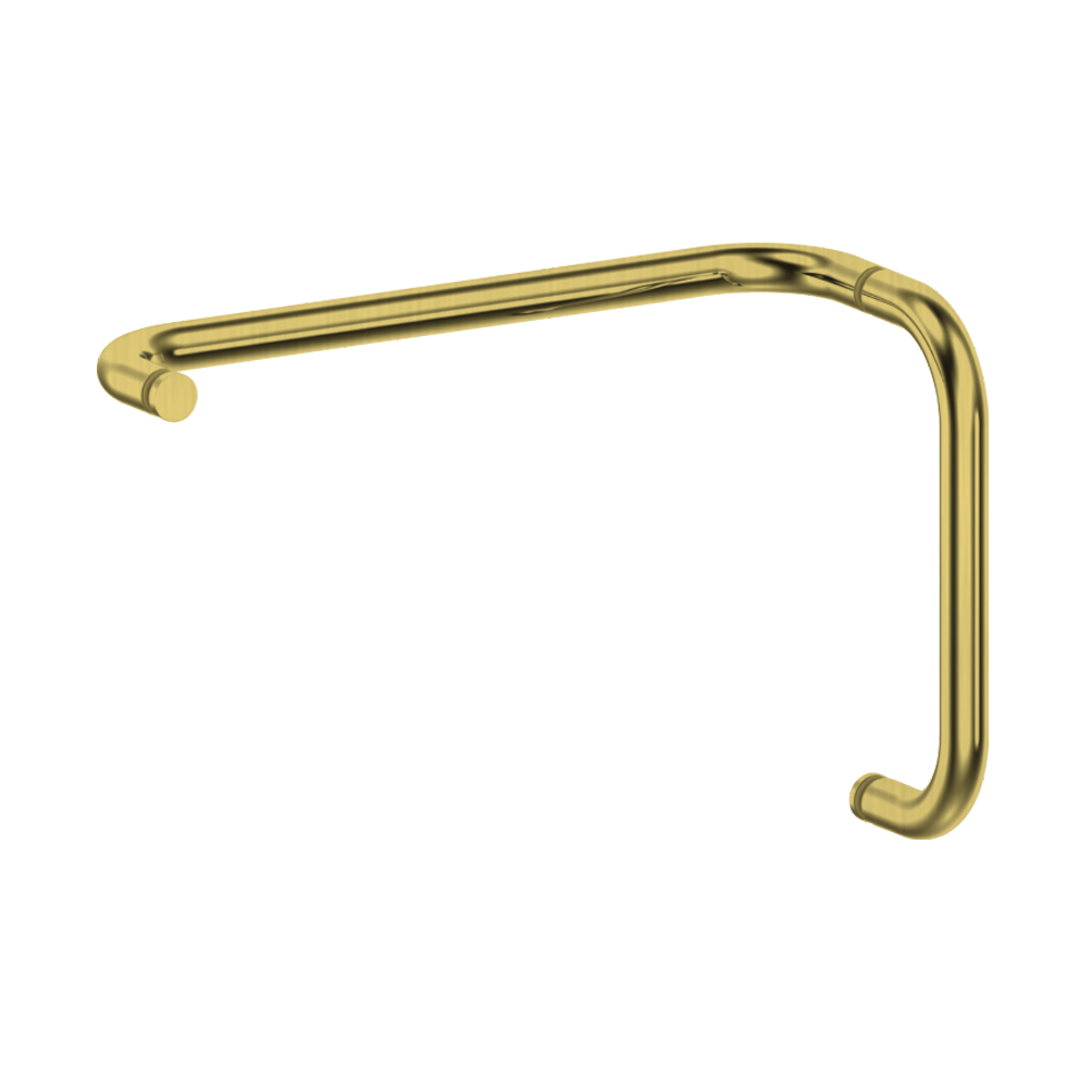 HANDLE & TOWEL BAR COMBO - TUBLAR W/ METAL WASHERS 8' HDL & 18' TB -(HTR8X18)