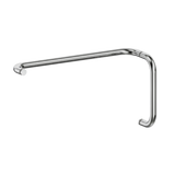 HANDLE & TOWEL BAR COMBO - TUBLAR W/ METAL WASHERS 8' HDL & 24' TB -(HTR8X24)