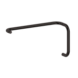 HANDLE & TOWEL BAR COMBO - SQUARE W/ METAL WASHERS 6' HDL & 18' TB -(HTS6X18)
