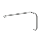 HANDLE & TOWEL BAR COMBO - TUBLAR W/ METAL WASHERS 8' HDL & 24' TB -(HTR8X24)