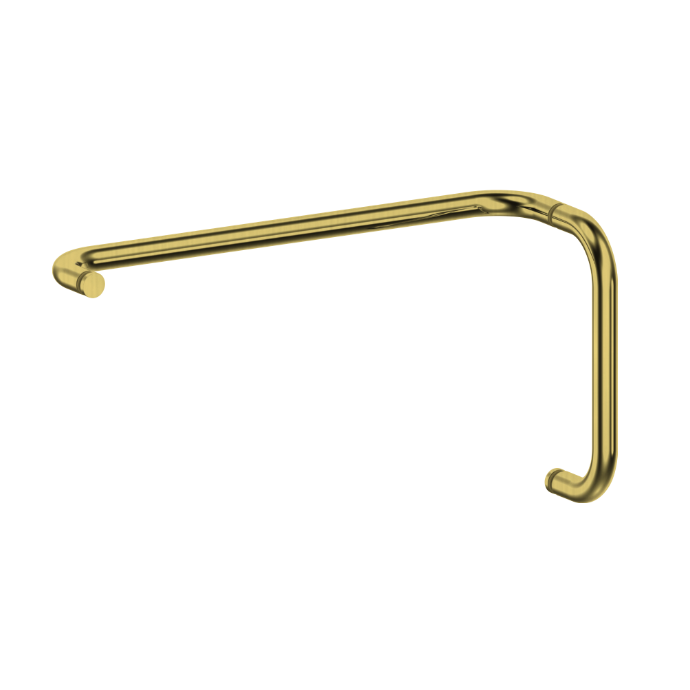 HANDLE & TOWEL BAR COMBO - TUBLAR W/ METAL WASHERS 8' HDL & 24' TB -(HTR8X24)