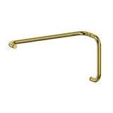 HANDLE & TOWEL BAR COMBO - TUBLAR W/ METAL WASHERS 8' HDL & 24' TB -(HTR8X24)