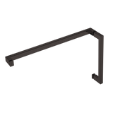 HANDLE & TOWEL BAR COMBO - SQUARE W/ METAL WASHERS 8' HDL & 18' TB - (HTS8X18)
