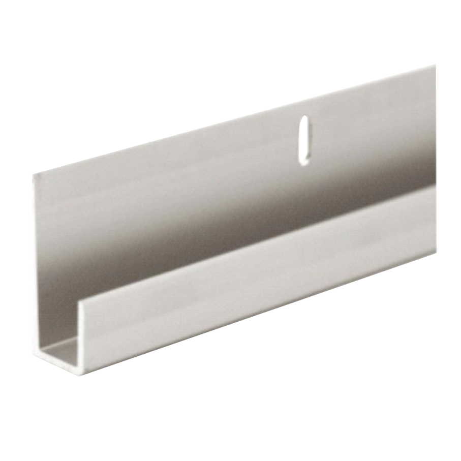 144' 5/8 DEEP J-CHANNEL FOR 1/4' GLASS