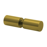 CYLINDER STYLE BACK-TO-BACK DOOR KNOB WITH PLASTIC SLEEVE