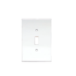 Clear Single Toggle Switch Acrylic Mirror Plate
