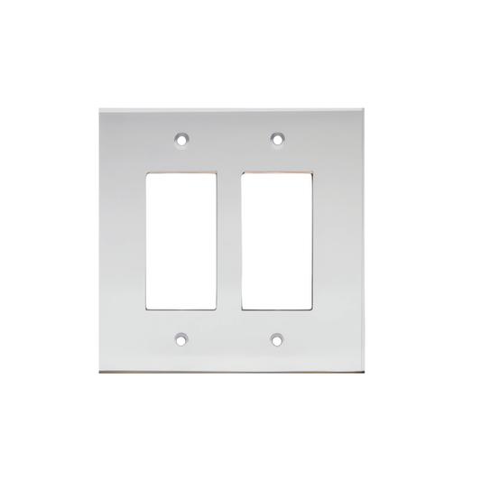 Clear Double Designer Acrylic Mirror Plate