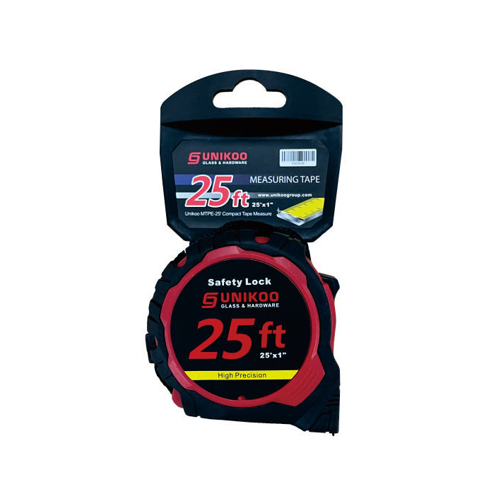 UNIKOO 25' COMPACT TAPE MEASURE