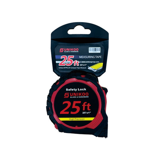 UNIKOO 25' COMPACT TAPE MEASURE