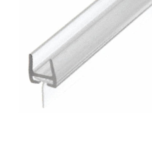 PLASTIC SEAL - SWING DOOR BOTTOM WIPE W/ 1 VINYL SWEEP - 96'