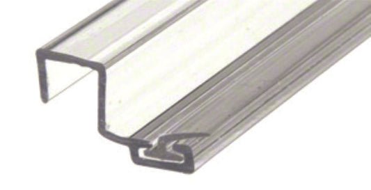 PLASTIC SEAL - SWING DOOR 90 DEGREES DOOR-TO-FIXED PANEL DOOR STRIKE JAMB