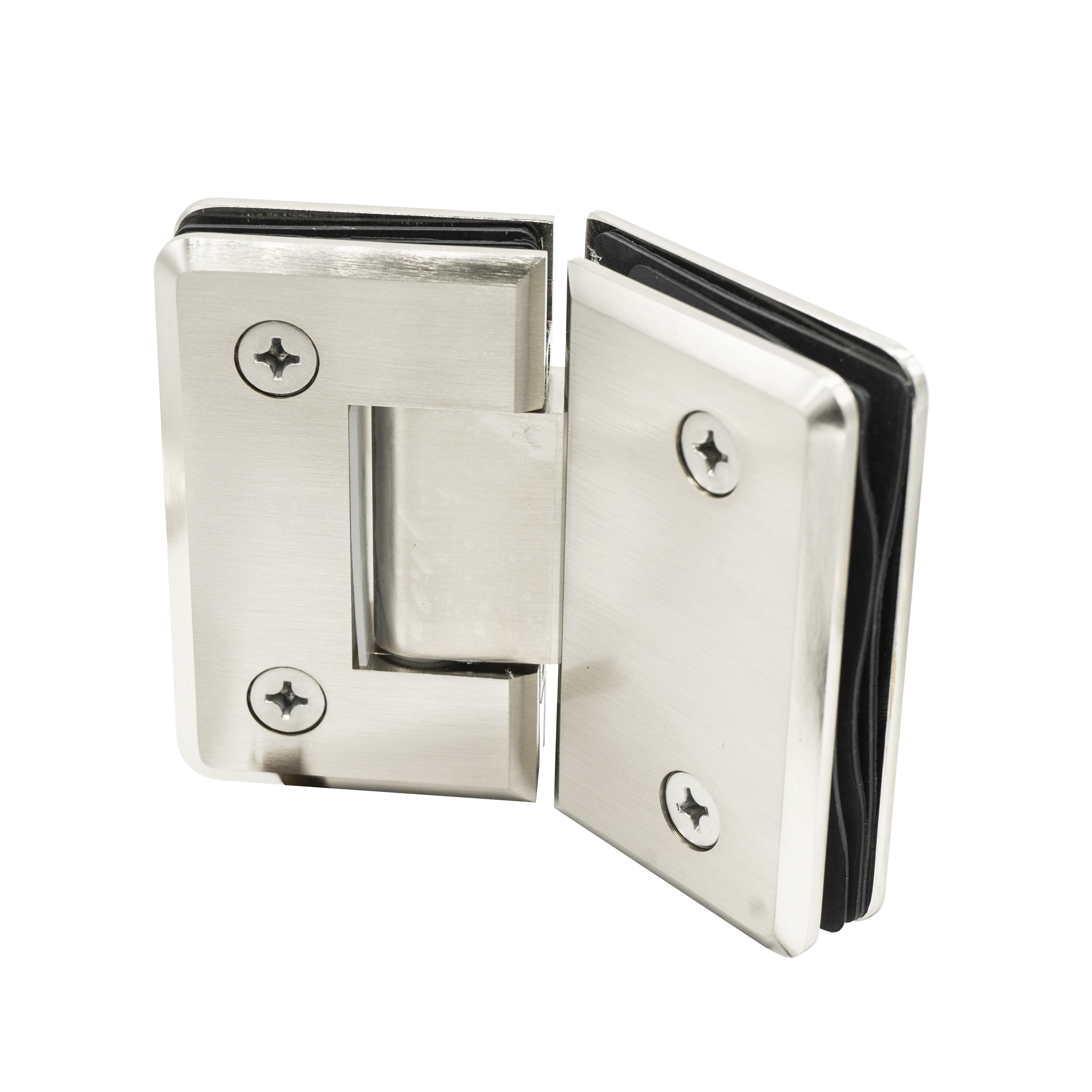 HINGE PIC SERIES - BEVELED GLASS TO GLASS 135 DEGREE - (PIN045)