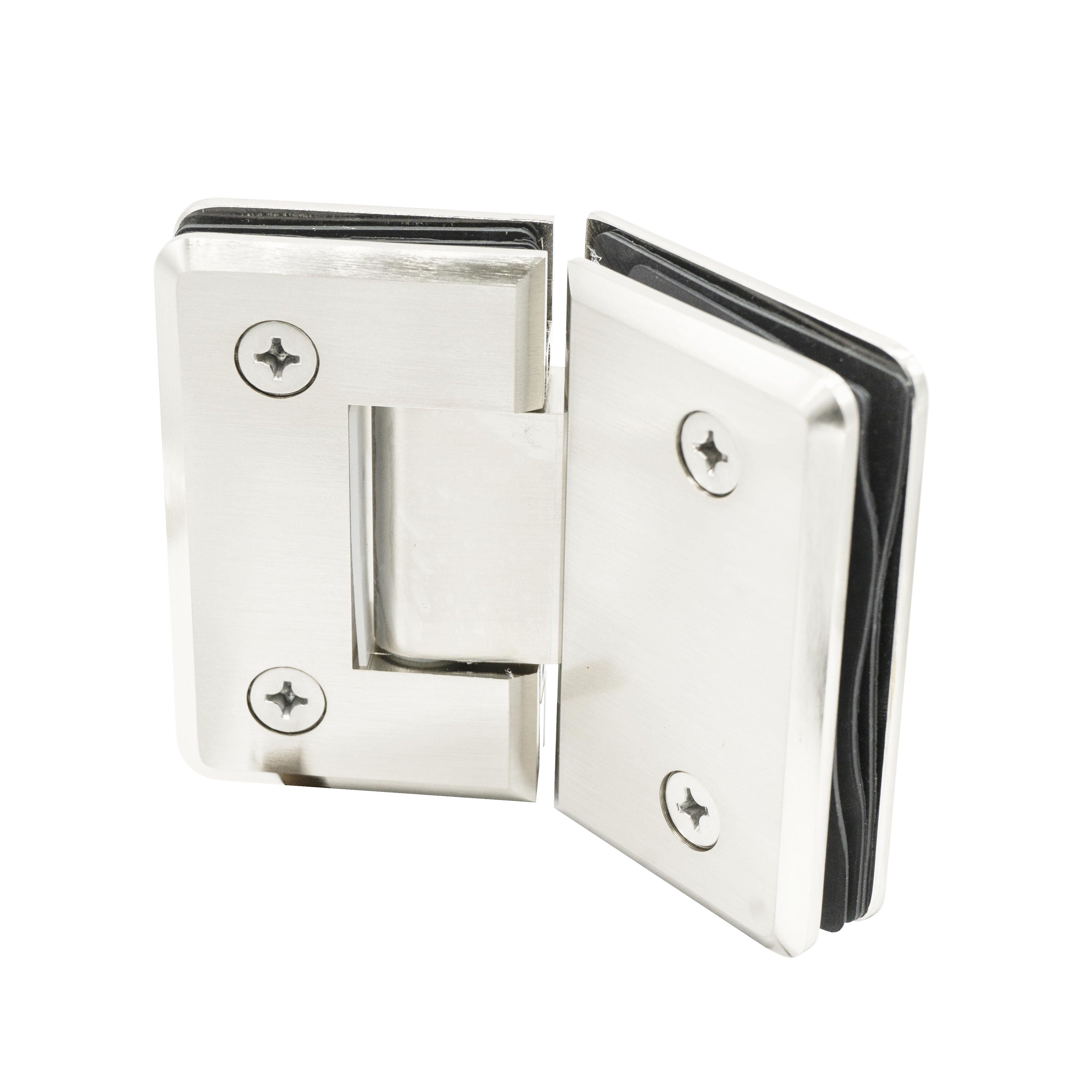 HINGE PIC SERIES - BEVELED GLASS TO GLASS 135 DEGREE - (PIN045)