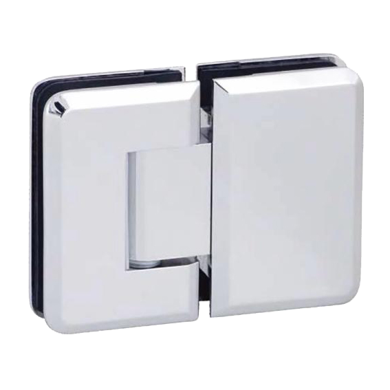 HINGE PIC SERIES - BEVELED GLASS TO GLASS 180 DEGREE - (PIN180)