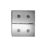 SQUARE GLASS-TO-GLASS MOUNT PIVOT HINGE