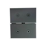 SQUARE GLASS-TO-GLASS MOUNT PIVOT HINGE