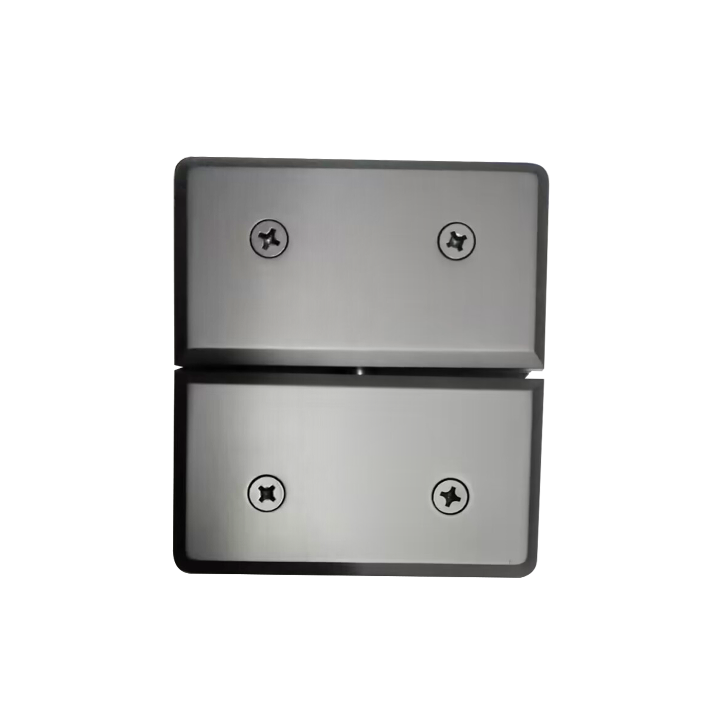 HEAVY DUTY GLASS-TO-GLASS MOUNT PIVOT HINGE