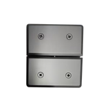 HEAVY DUTY GLASS-TO-GLASS MOUNT PIVOT HINGE