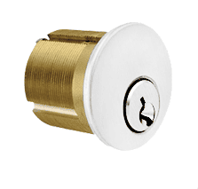 COMMERCIAL DOOR RAIL KEYED CYLINDER