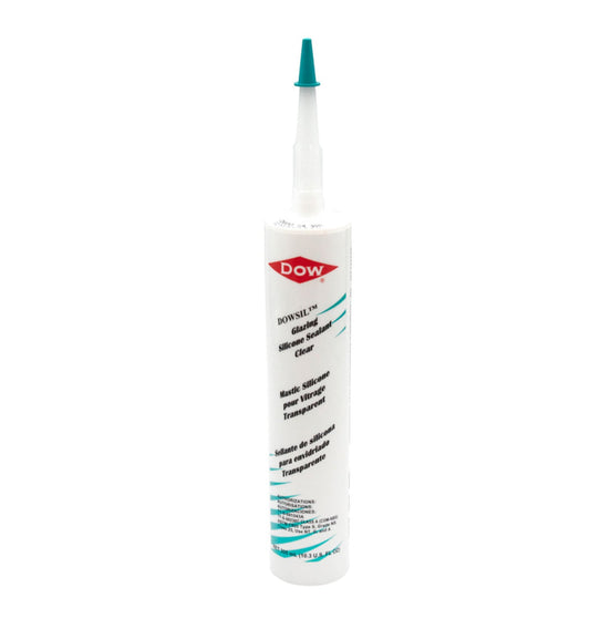 SILICONE - CLEAR DOW CORNING GLAZING SEALANT - CLEAR