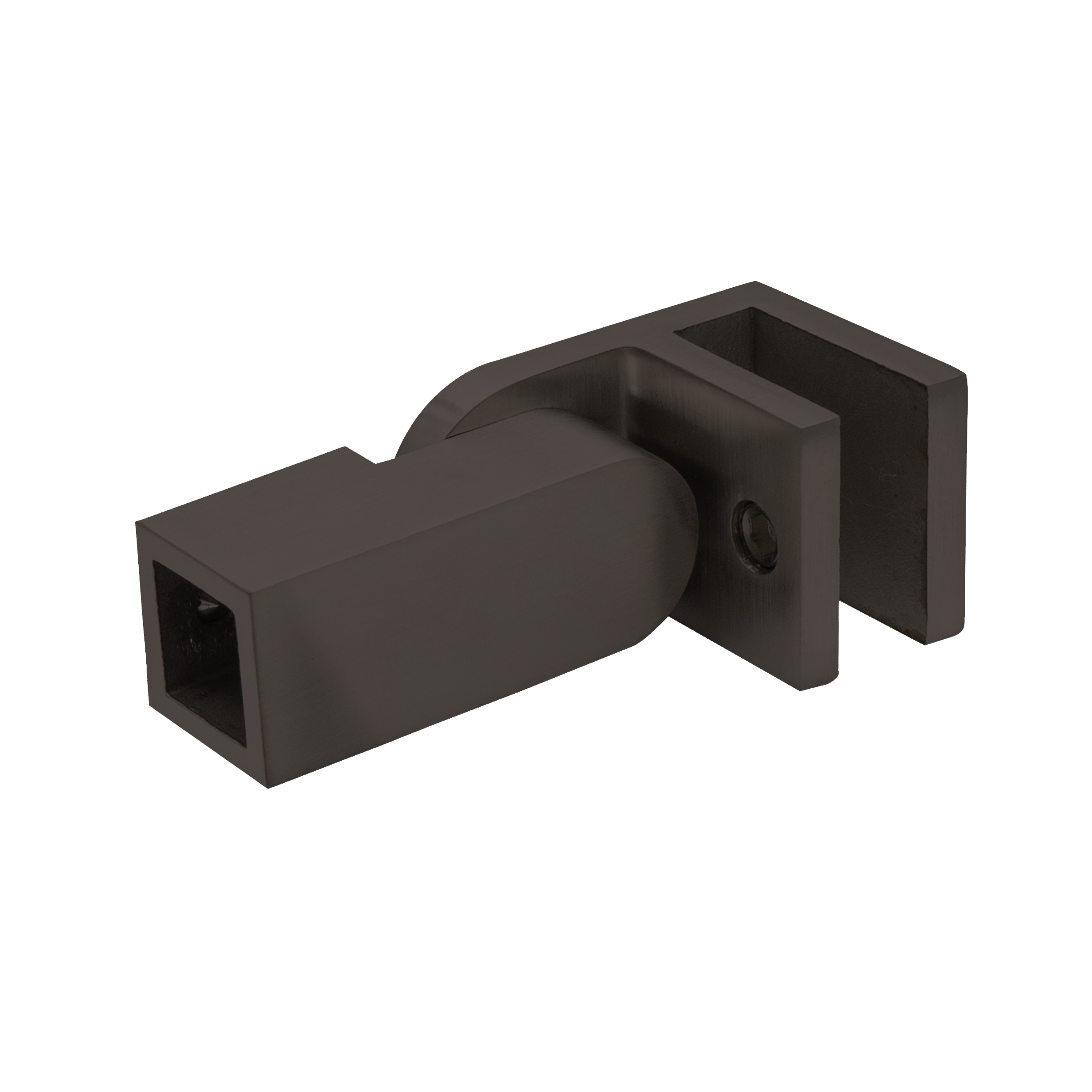 SUPPORT BAR PARTS - ADJUSTABLE WALL MOUNT BRACKET FOR SQUARE BAR