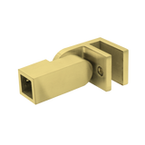 SUPPORT BAR PARTS - ADJUSTABLE WALL MOUNT BRACKET FOR SQUARE BAR