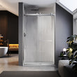 UKD08 - 45-48 in. W x 76 in. H Double Sliding Semi-Frameless Bathtub Door with EnduroShield Clear Glass -wholesale