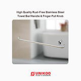 UKD07N-56 to 60 in. W x 72, 76 & 80 in. H Double Sliding Semi-Frameless Shower Door, EnduroShield Clear Glass