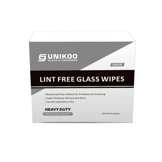 LINT FREE HEAVY DUTY GLASS WIPES (100)